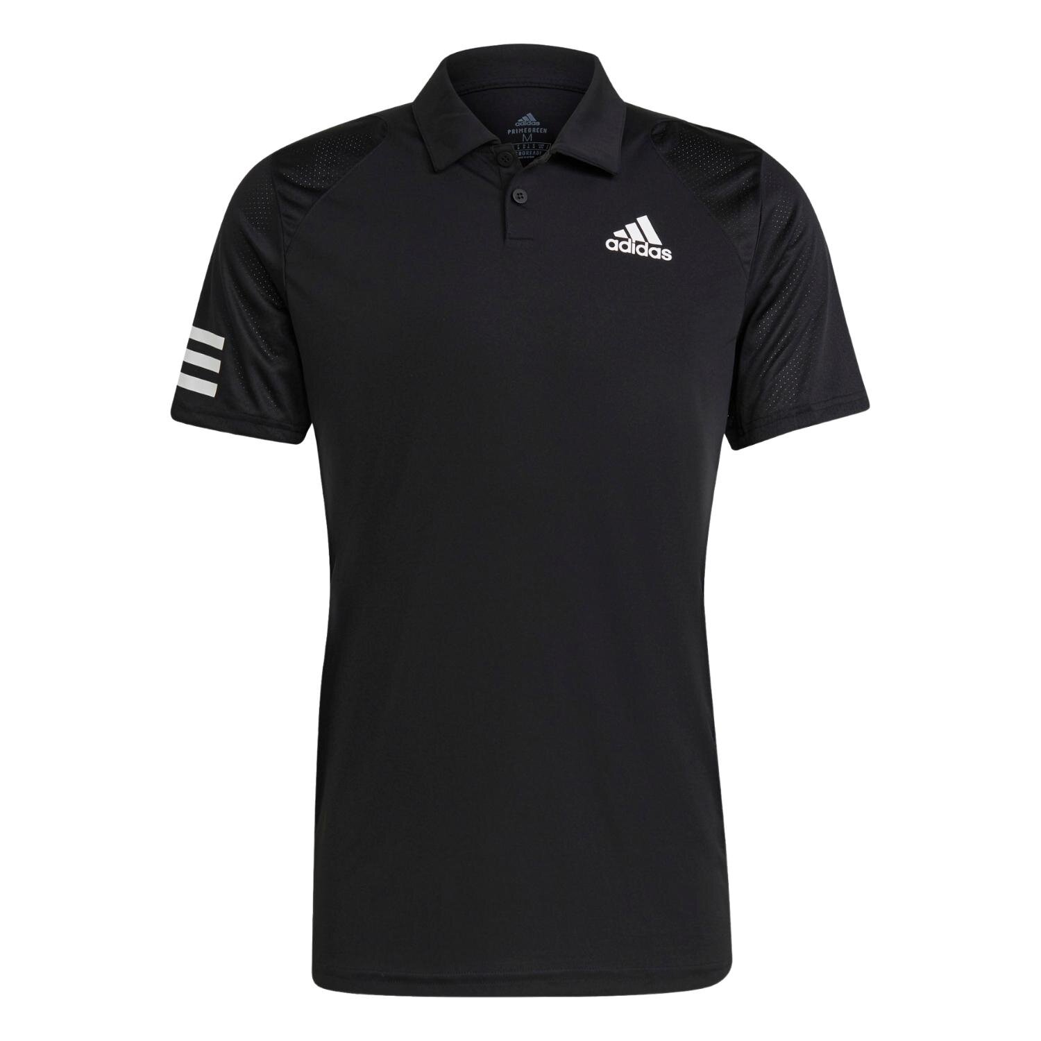 Adidas Club 3-Stripes Polo Black